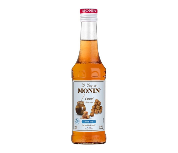 MONIN CARAMEL SUGAR FREE - syrop bezcukrowy karmelowy 0,25l - 1526006 - zdjęcie